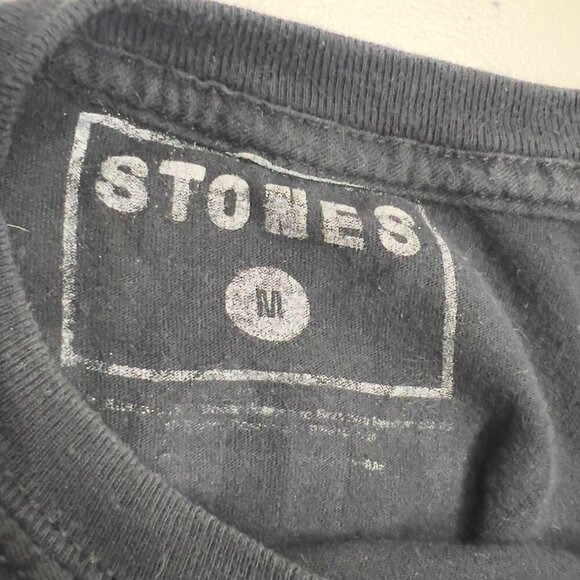 Rolling Stones "No Filter Tour 2019" Black Graphic T-Shirt - Size M - Picture 8 of 9